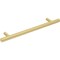 Elements 160 mm Center-to-Center Brushed Gold Naples Cabinet Bar Pull 220BG - alternate 6